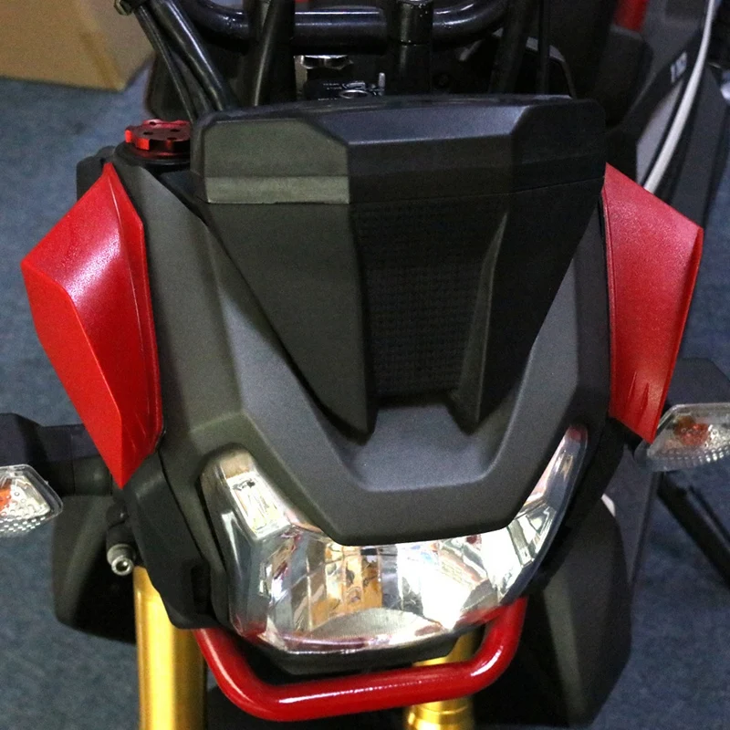 Комплект динамического крыла для мотоцикла, скутера, Аэродинамические накладки на крылышки для Honda Suzuki Yamaha Kawasaki - 5