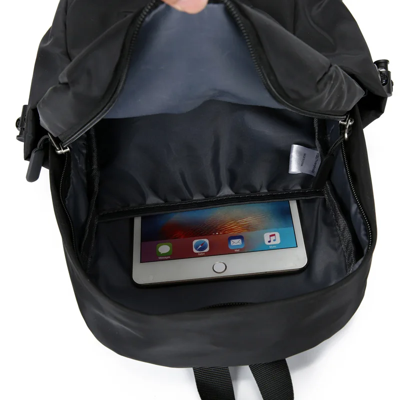 Модный мини-мужской рюкзак, маленькая черная школьная сумка через плечо для мужчин 2023, дизайнерские водонепроницаемые Спортивные Мужские рюкзаки для путешествий - 5