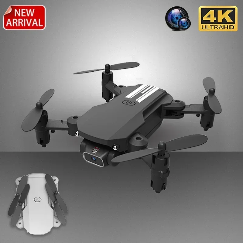 Новый радиоуправляемый Дрон с камерой 4K HD, Беспилотный квадрокоптер, WiFi FPV, вертолет для аэрофотосъемки, Складная светодиодная подсветка, Качественная детская игрушка в подарок - 3