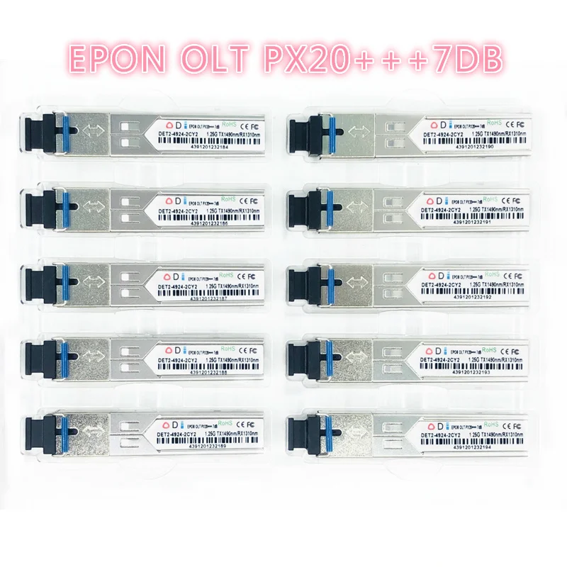 Оптический приемопередатчик EPON OLT PX20 +++ SFPOLT1.25G 1490/1310nm 3-7dBm SC OLT FTTH solutionmodule для OLT ONU switch HUAWEI - 0