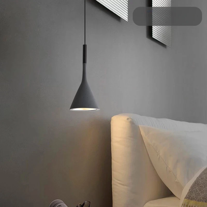 Подвесные светильники в скандинавском стиле, современные подвесные светильники, минималистичный простой свет, многоцветная лампа с 3 головками для кухни, столовой, кафе-бара - 2