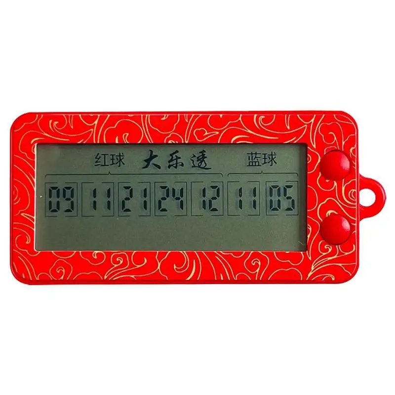 Портативный Ai Picker Забавный Лотерейный автомат для выбора счастливых чисел со шнурком для развлечений на вечеринке Новая Концептуальная игрушка в кости - 0