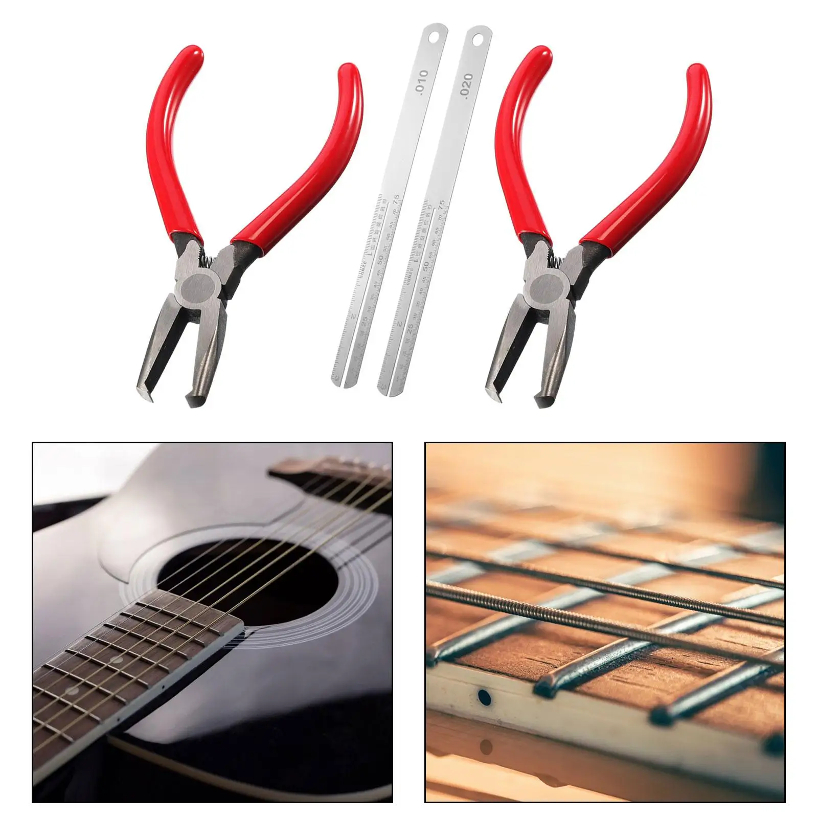 Резак для гитарных струн, практичные плоскогубцы для укулеле, инструмент для обслуживания гитары - 4