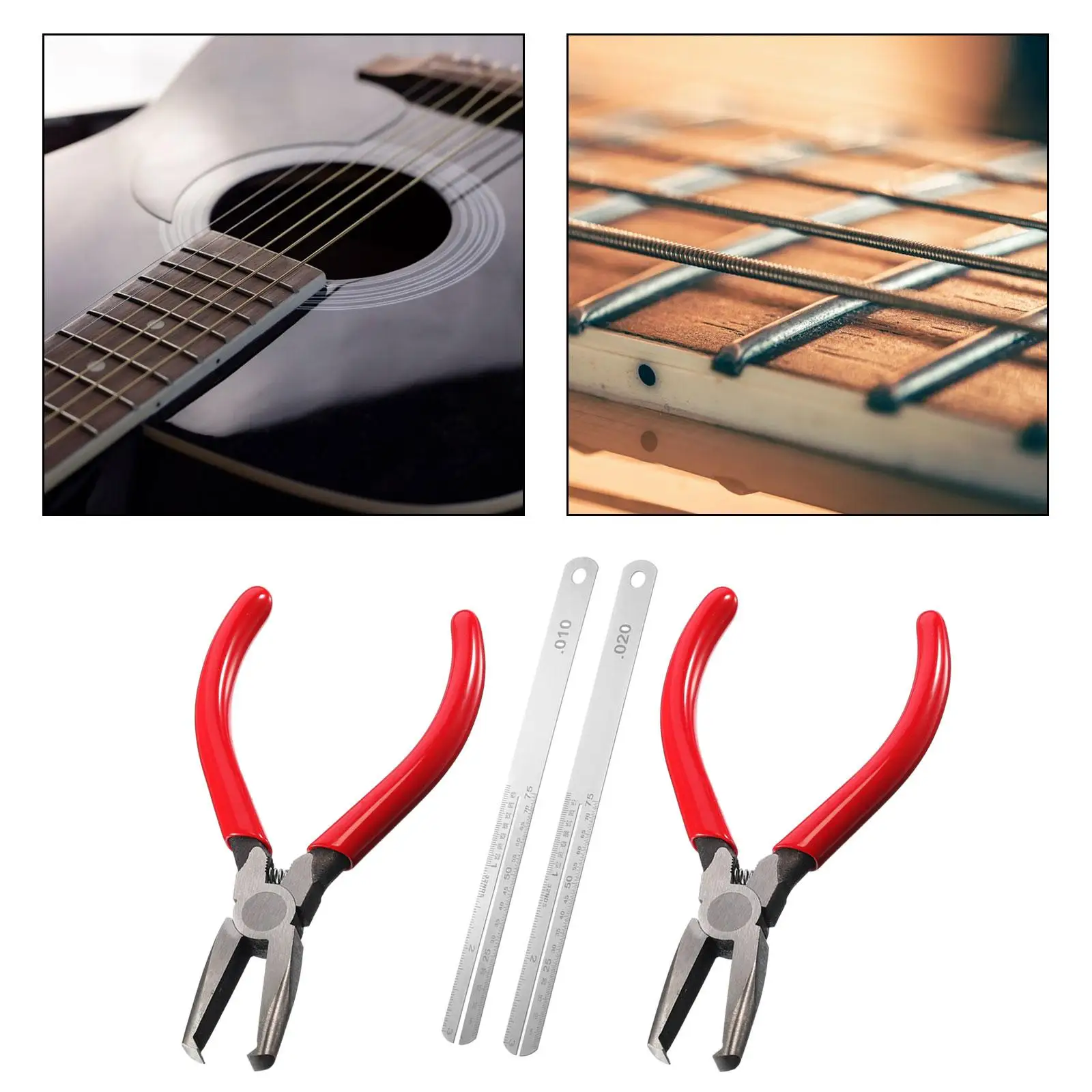 Резак для гитарных струн, практичные плоскогубцы для укулеле, инструмент для обслуживания гитары - 5