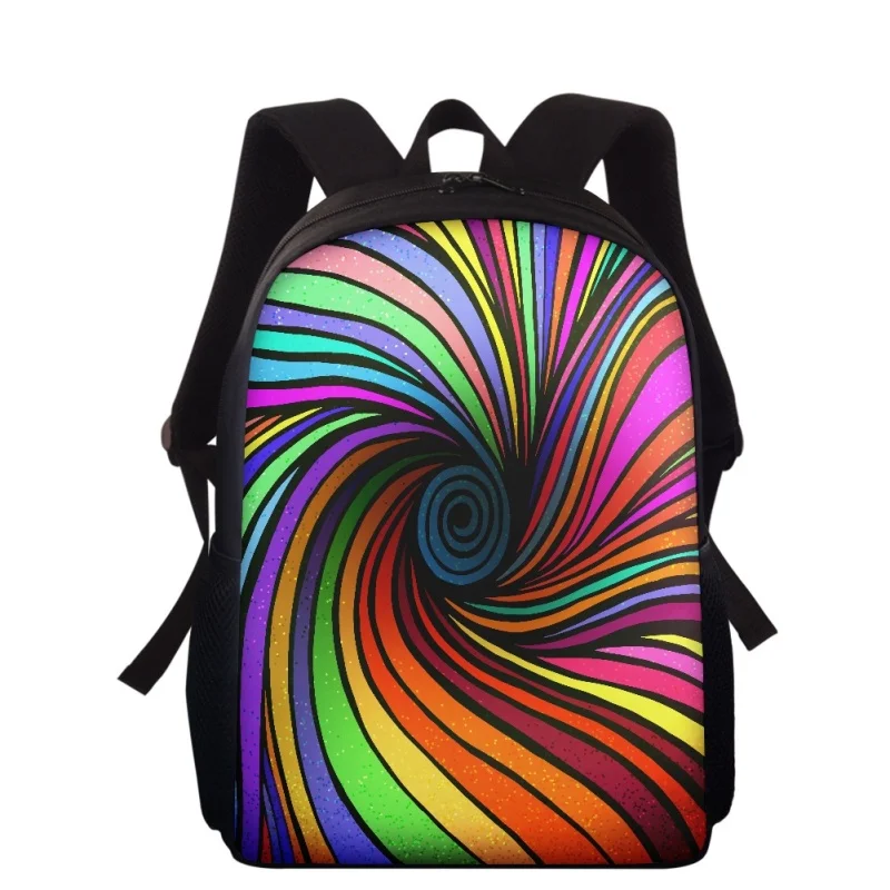 Рюкзак с абстрактным рисунком, школьные сумки для мальчиков и девочек, Мужской рюкзак, рюкзаки для ноутбуков, Детский школьный рюкзак, сумка - 1