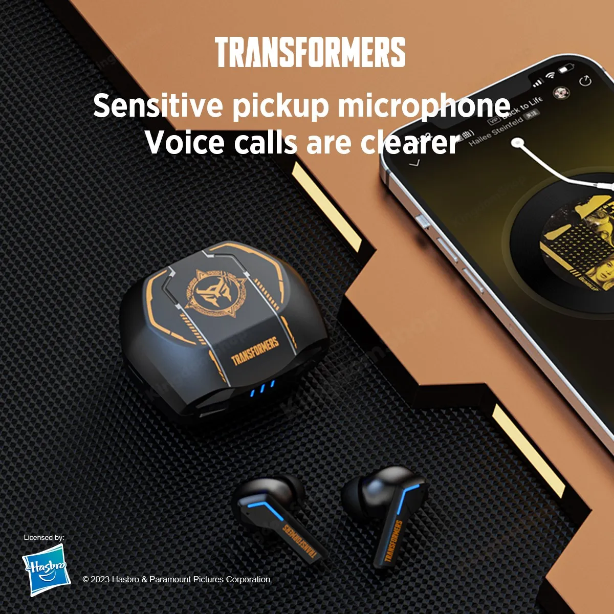 Стереонаушники Transformers TF-T06 TWS HIFI, беспроводные наушники Bluetooth 5.3, шумоподавление, Игровая музыка, двойной режим - 0