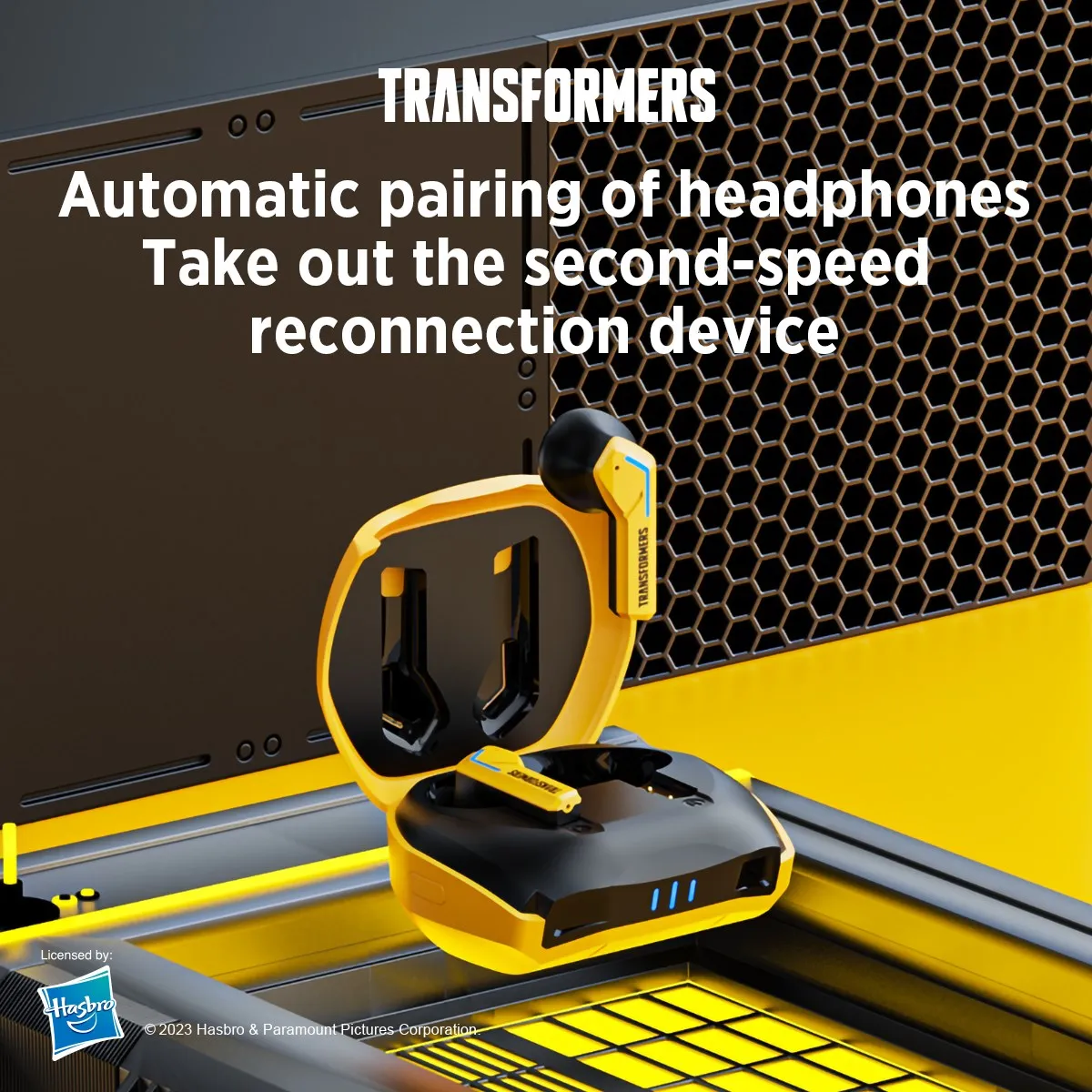Стереонаушники Transformers TF-T06 TWS HIFI, беспроводные наушники Bluetooth 5.3, шумоподавление, Игровая музыка, двойной режим - 3