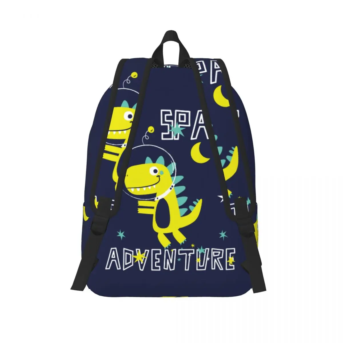 Студенческая сумка, милый рюкзак с космическим динозавром, легкий рюкзак для родителей и детей, сумка для ноутбука для пары - 2